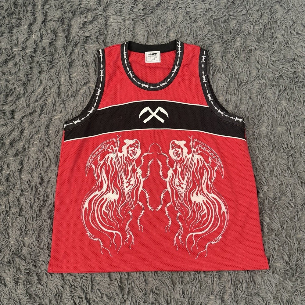 Warren Lotas Reaper Faceoff Basketball Jersey Men's Size 2xl Brand New